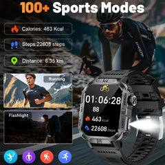 Military GPS Smartwatch – Outdoor Tactical Edition