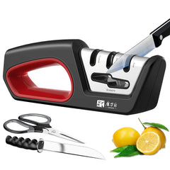 4-in-1 Kitchen Knife Sharpener – Multi-Function Sharpening Tool