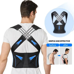 Adjustable Posture Corrector Belt – Back & Waist Support