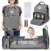 Foldable Diaper Bag Backpack – Multifunction Mommy Bag