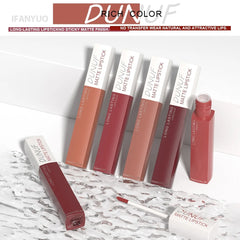 Matte Velvet Liquid Lipstick – Waterproof Long-Lasting Finish