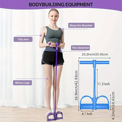Foot Pedal Resistance Bands – Full Body Workout Trainer