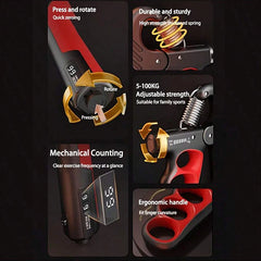 Adjustable Hand Grip Strengthener – Wrist & Forearm Trainer
