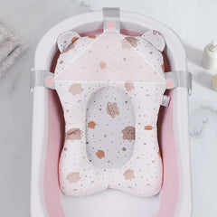 Baby Bath Support Cushion – Soft Non-Slip Bathtub Pad