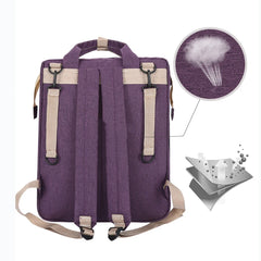 Foldable Diaper Bag Backpack – Multifunction Mommy Bag
