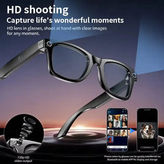 AI Smart Glasses – 8MP Camera & 100+ Language Translation