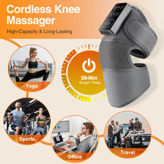 Electric Knee Massager – Heating & Vibration Therapy Brace