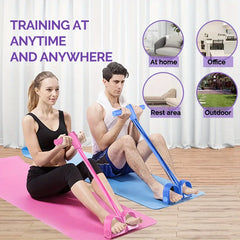 Foot Pedal Resistance Bands – Full Body Workout Trainer