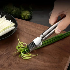 Stainless Steel Vegetable Shredder – Portable Kitchen Cutter