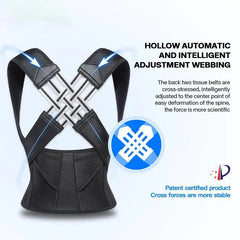 Adjustable Posture Corrector Belt – Back & Waist Support