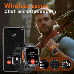 Military GPS Smartwatch – Outdoor Tactical Edition