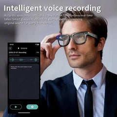 AI Smart Glasses – 8MP Camera & 100+ Language Translation