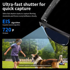 AI Smart Glasses – 8MP Camera & 100+ Language Translation