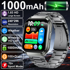 Outdoor Smartwatch – 1000mAh Long Battery Life