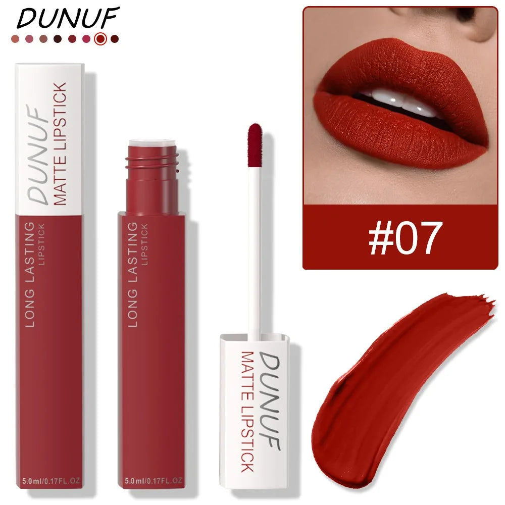 Matte Velvet Liquid Lipstick – Waterproof Long-Lasting Finish